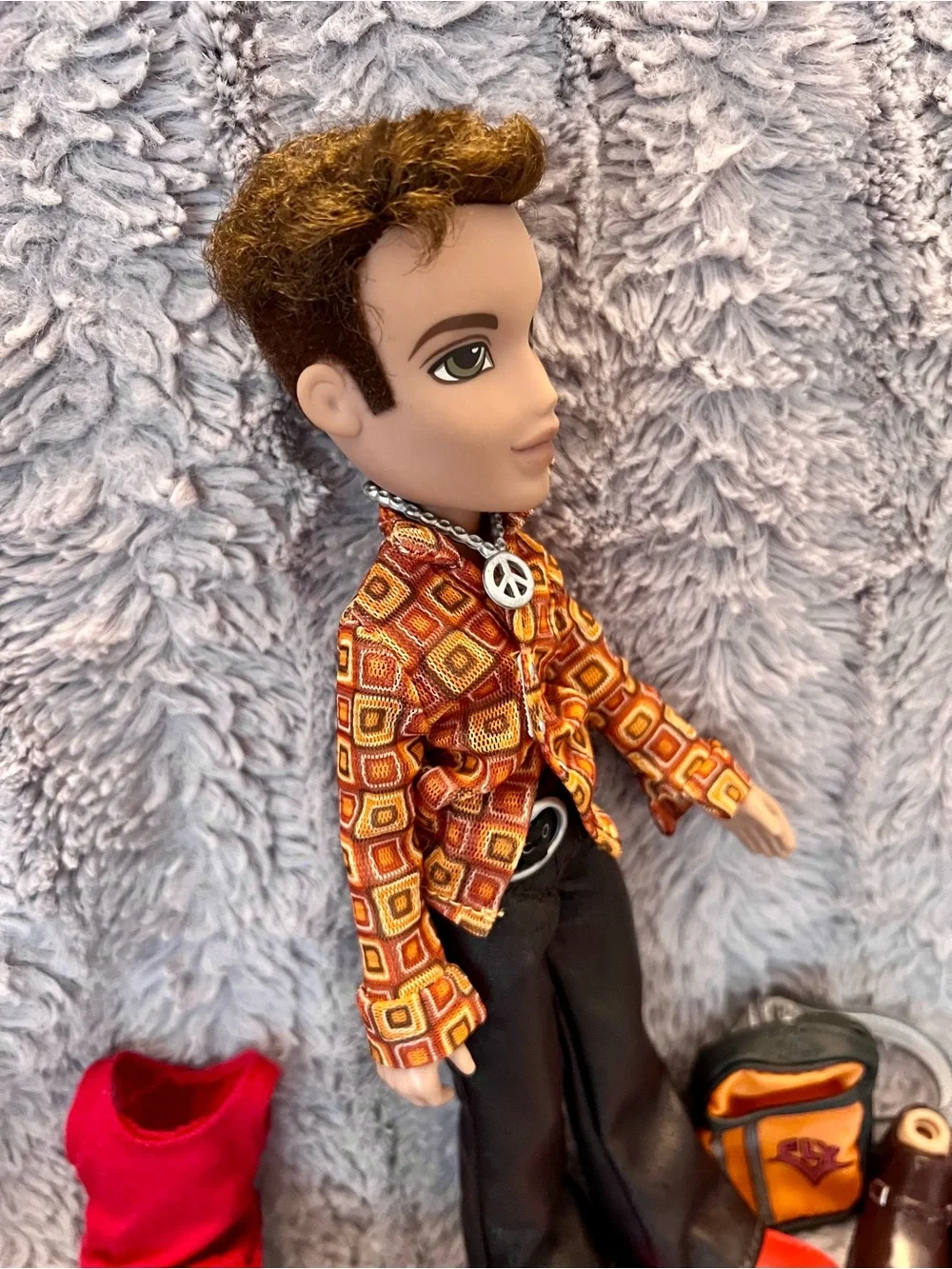 Vintage Bratz Boyz Dylan Doll-Two Original Outfits